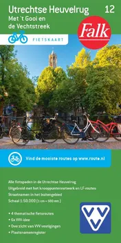 Omslag van Falk VVV fietskaart 12 Utrechtse Heuvelrug
