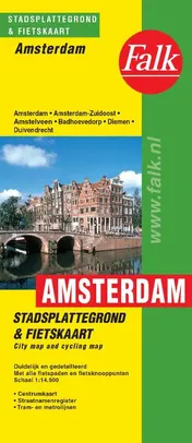 Omslag van Amsterdam plattegrond