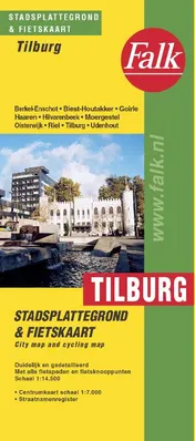 Omslag van Tilburg plattegrond