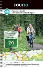 Omslag van Fietsatlas België - Atlas des véloroutes des Belgique