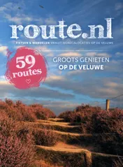 Omslag van Groots genieten op de Veluwe