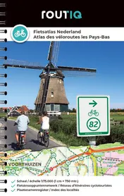 Omslag van Routiq Fietsatlas Nederland - Atlas des véloroutes des Pays-Bas