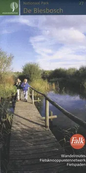 Omslag van Falk Staatsbosbeheerwandelkaart 27. Biesbosch