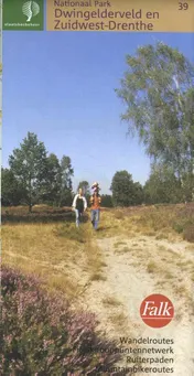 Omslag van Falk Staatsbosbeheer wandelkaart 39. Dwingelderveld