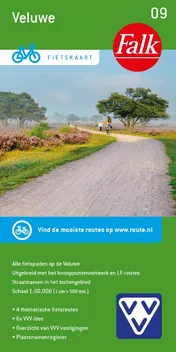 Omslag van Falk VVV Fietskaart 9 Veluwe
