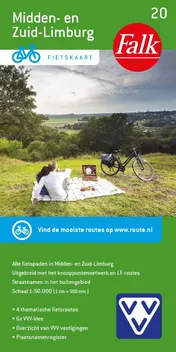 Omslag van Falk VVV Fietskaart 20 Noord Limburg