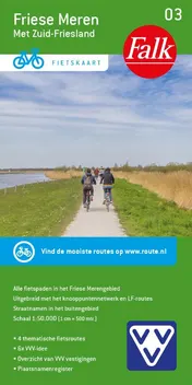Omslag van Falk VVV Fietskaart 03 Friese Meren