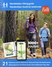 Omslag van Falk Wandelatlas Nederland