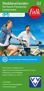 Omslag van Fietskaart 2. Waddeneilanden