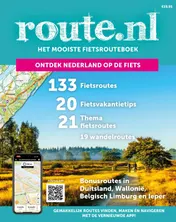 Omslag van Route.nl het mooiste fietsrouteboek