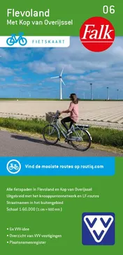 Omslag van Falk VVV Fietskaart 06 Flevoland