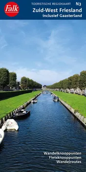 Omslag van Falk Regiokaart Zuid-West Friesland incl. Gaasterland