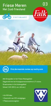 Omslag van Falk VVV Fietskaart 03 Friese Meren