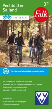 Omslag van VVV FIETSKAART 07 VECHTDAL EN SALLAND