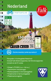 Omslag van Falk VVV Fietsatlas Nederland