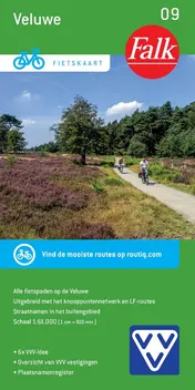 Omslag van Falk VVV Fietskaart 09 Veluwe