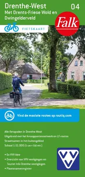 Omslag van Falk VVV Fietskaart 04. Drenthe-West
