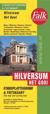 Omslag van Hilversum 't Gooi plattegrond