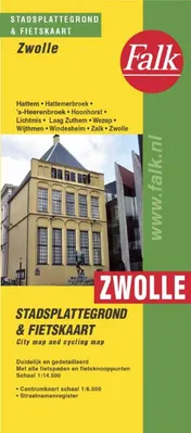 Omslag van Zwolle stadsplattegrond
