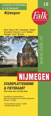Omslag van Nijmegen plattegrond