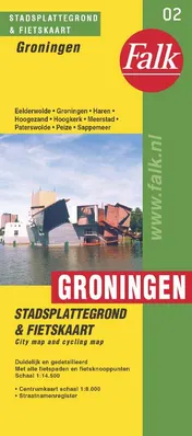Omslag van Groningen plattegrond