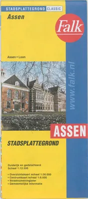 Omslag van Assen plattegrond