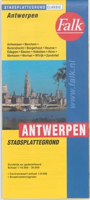 Omslag van Antwerpen plattegrond