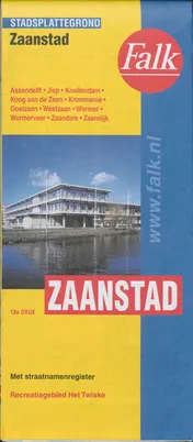 Omslag van Zaanstad plattegrond