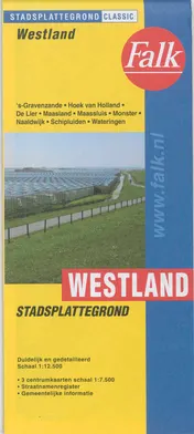 Omslag van Westland plattegrond