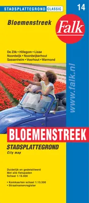 Omslag van Toeristenkaart bollenstreek