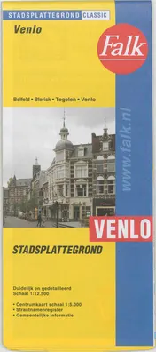 Omslag van Venlo plattegrond