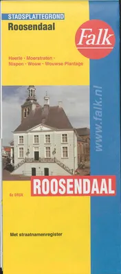 Omslag van Roosendaal plattegrond