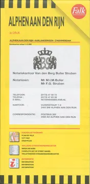 Omslag van Alphen a/d Rijn plattegrond