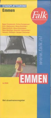 Omslag van Emmen plattegrond