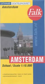 Omslag van Amsterdam centrumkaart