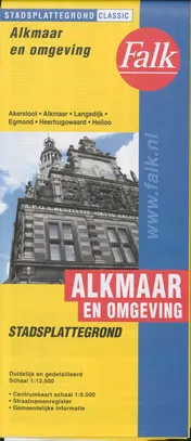 Omslag van Plattegrond Alkmaar e.o.