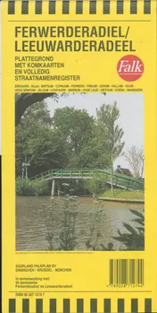 Omslag van Ferwerderadiel / Leeuwaderadeel plattegrond