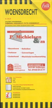 Omslag van Woensdrecht plattegrond