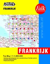 Omslag van Routiq Frankrijk tab map