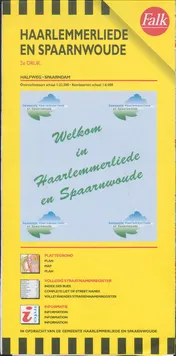 Omslag van Haarlemmerliede / Spaarnwoude plattegrond