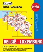 Omslag van Routiq Belgie / Luxemburg tab map