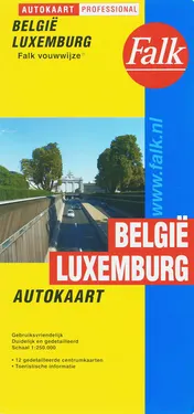 Omslag van Autokaart Belgie Luxemburg