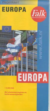 Omslag van Europa actiekaart