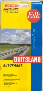 Omslag van Duitsland 1 : 750.000 AK set 5 ex