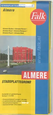 Omslag van Almere plattegrond set 5 ex