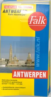 Omslag van Antwerpen Groot Falk vouwwijze set 5 ex