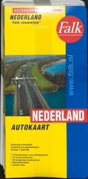 Omslag van Nederland autokaart set 5 ex