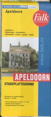 Omslag van Apeldoorn plattegrond set 5 ex