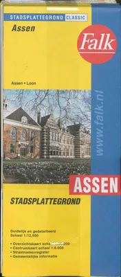 Omslag van Assen plattegrond set 5 ex