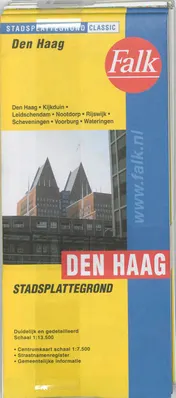 Omslag van Den Haag plattegrond set 5 ex